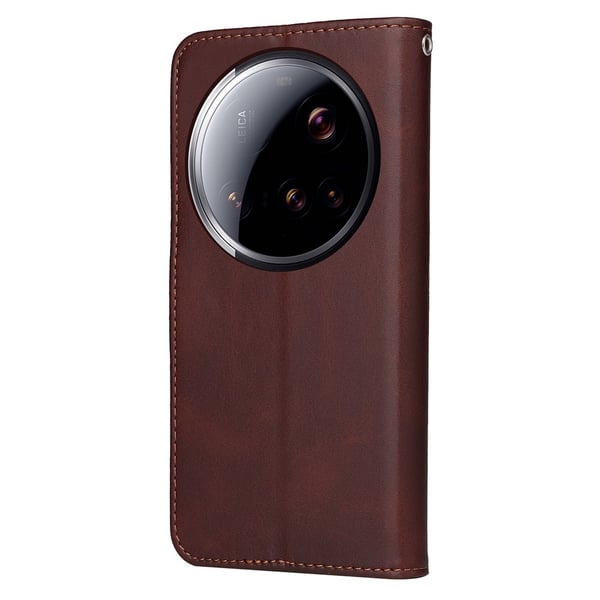 SKALO Xiaomi 15 Ultra 5G PU-læder Flip Cover