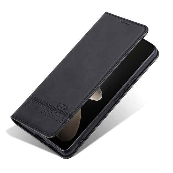 SKALO Xiaomi 15 Ultra 5G AZNS PU-Læder Flip Cover - Sort