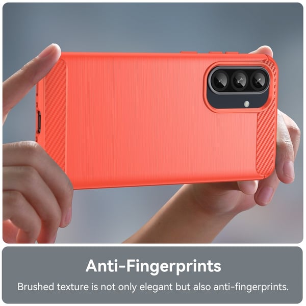 SKALO Samsung A56 5G Armor Carbon Cover