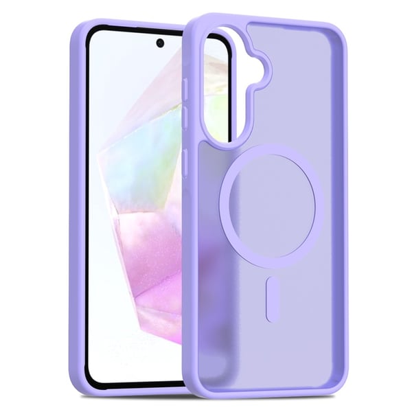 SKALO Samsung A56 5G Skin-touch Hybrid Cover - Lilla