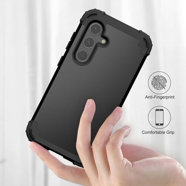 SKALO Samsung A56 5G Armor L-Style Cover - Sort
