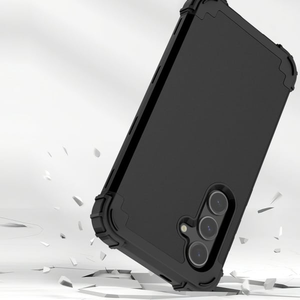 SKALO Samsung A56 5G Armor L-Style Cover - Sort