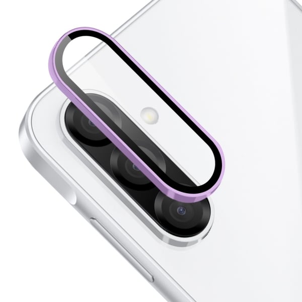 SKALO Samsung A56 5G ENKAY Kamerabeskyttelse Metalring - Lilla