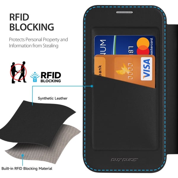 DUX DUCIS Samsung A56 5G Skin X Pro Flip Cover - Sort