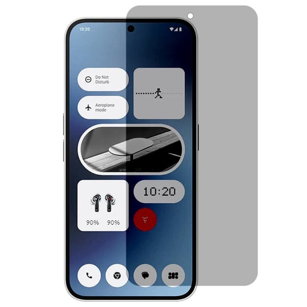 SKALO Nothing Phone (2a) Plus Yksityisyydensuojaus Näytönsuoja karkaistu lasi - Musta