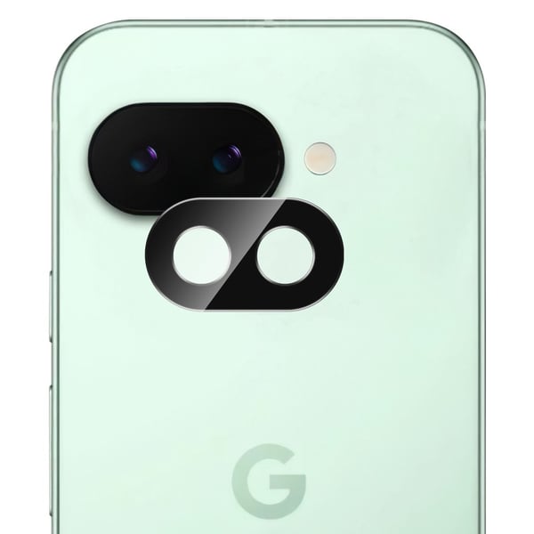 SKALO Google Pixel 9a 3D Kameralinse Beskyttelsesglas - Sort SKALO Google Pixel 9a 3D Kameralinse Beskyttelsesglas - Sort