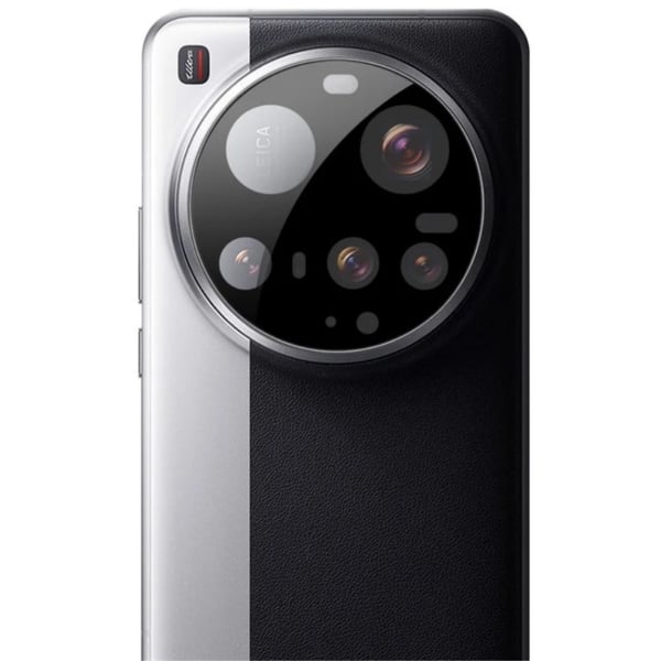 SKALO Xiaomi 15 Ultra 3D Kameralinse Beskyttelsesglas - Sort