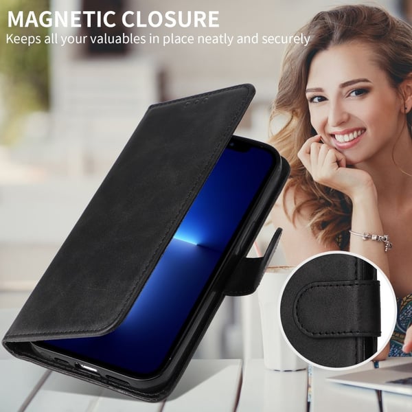 SKALO Motorola Edge 60 PU-læder Flip Cover