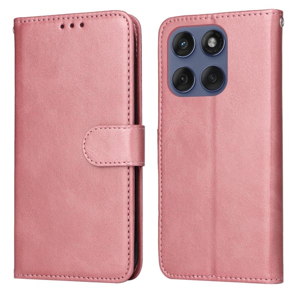 SKALO Motorola Edge 60 PU-læder Flip Cover