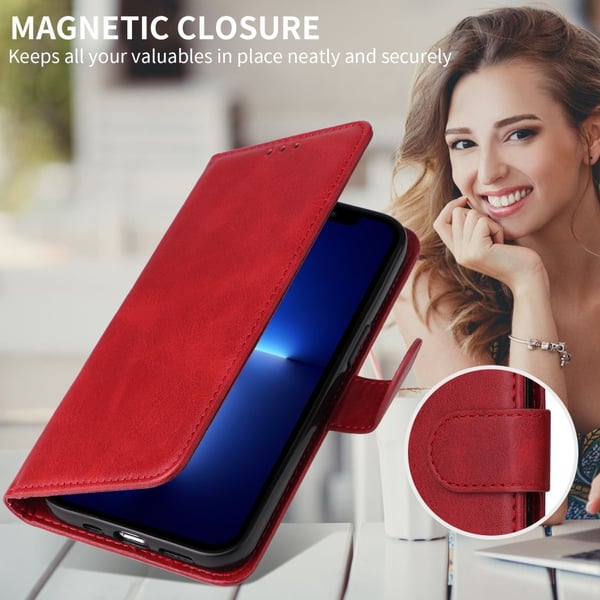 SKALO Motorola Edge 60 PU-nahka Lompakkokotelo