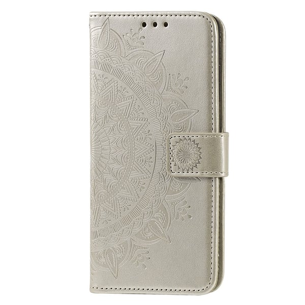 SKALO Motorola Moto G05 Mandala Flip Cover - Guld