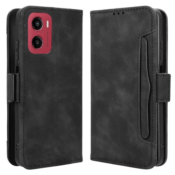 SKALO Motorola Moto G05 6-RUM Flip Cover - Sort