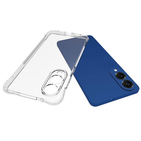 SKALO Samsung S25 Edge Extra strong TPU Cover - Gennemsigtig