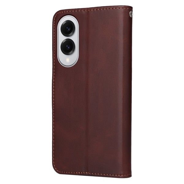 SKALO Samsung S25 Edge PU-nahka Lompakkokotelo