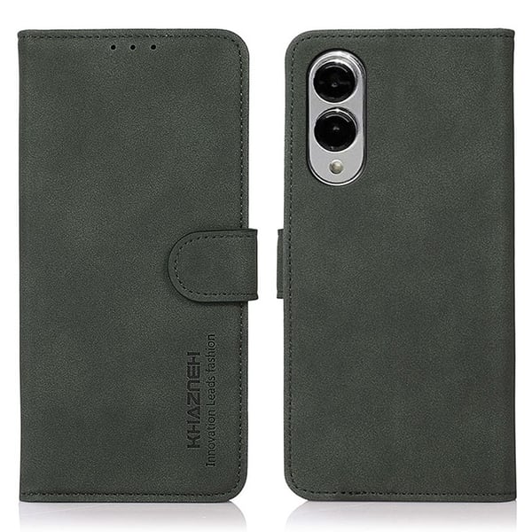 SKALO Samsung S25 Edge KHAZNEH Lompakkokotelo - Vihreä