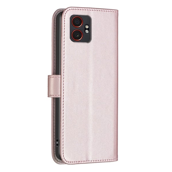 SKALO Samsung XCover7 Pro BINFEN COLOR BF17 Flip Cover - Rosa guld