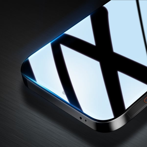 DUX DUCIS Samsung XCover7 Pro FULL-FIT Hærdet Glas Skærmbeskyttelse - Sort