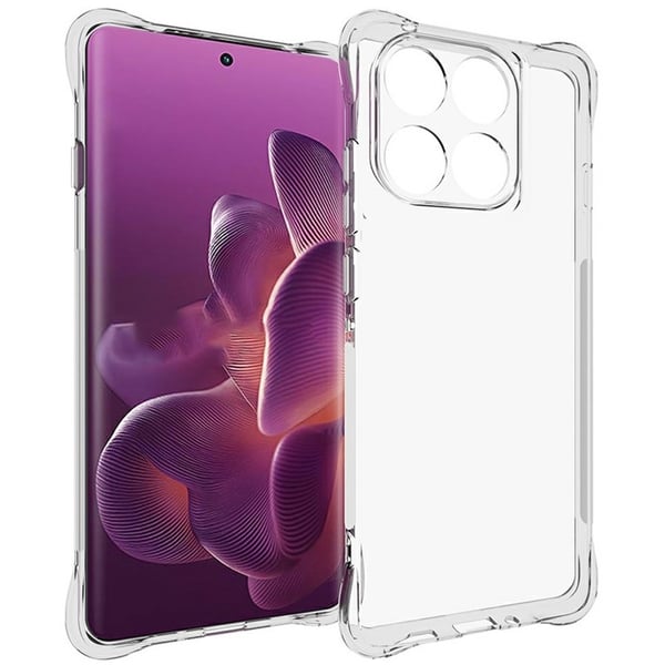 SKALO Motorola Edge 60 Pro 5G Extra strong TPU Suojakuori - Läpinäkyvä