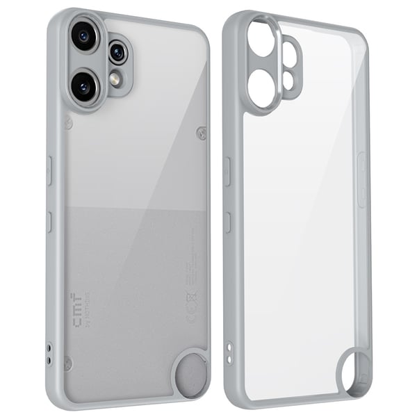SKALO Nothing CMF Phone 2 Pro Matte Skin Touch Hybrid Cover - Grå