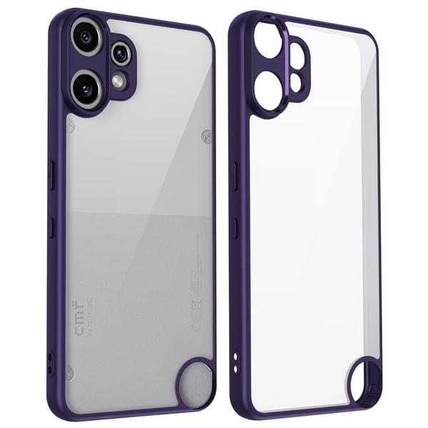 SKALO Nothing CMF Phone 2 Pro Matte Skin Touch Hybrid Cover - Lilla
