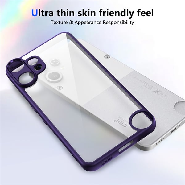 SKALO Nothing CMF Phone 2 Pro Matte Skin Touch Hybrid Cover - Lilla