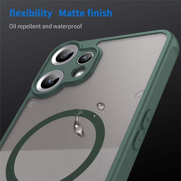 SKALO Nothing CMF Phone 2 Pro Mat Hybrid Cover - Grøn