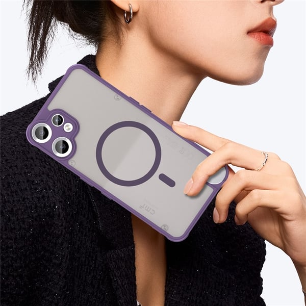 SKALO Nothing CMF Phone 2 Pro Mat Hybrid Cover - Lilla
