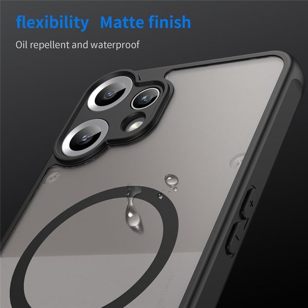SKALO Nothing CMF Phone 2 Pro Mat Hybrid Cover - Sort