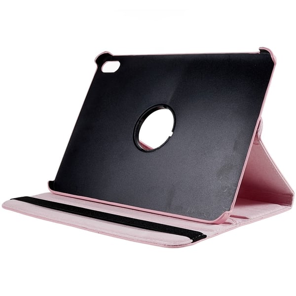 SKALO iPad 11" (2025) 360 Litchi Kotelo - Pinkki
