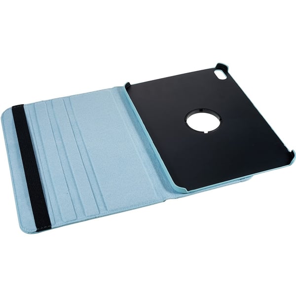 SKALO iPad 11" (2025) 360 Litchi Kotelo - Turkoosi