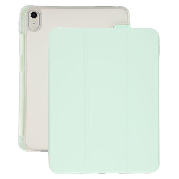 SKALO iPad 11" (2025) Trifold Transparent Bagside Cover - Grøn