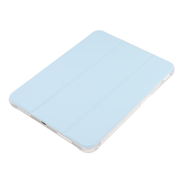 SKALO iPad 11" (2025) Trifold Transparent Bagside Cover - Blå