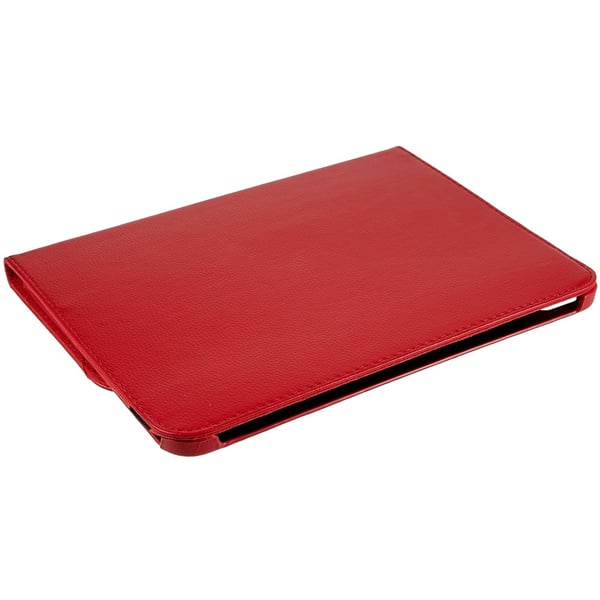 SKALO iPad 10.9 (2022) 360 Litchi Kotelo - Punainen
