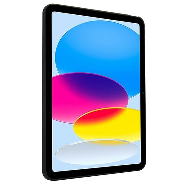 SKALO iPad 10.9 (2022) Color Hybrid Kickstand Suojakuori - Musta