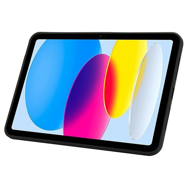 SKALO iPad 10.9 (2022) Color Hybrid Kickstand Suojakuori - Musta