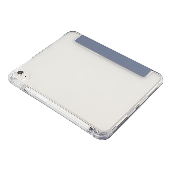 SKALO iPad 10.9 (2022) Trifold Transparent Bagside Cover - Lilla