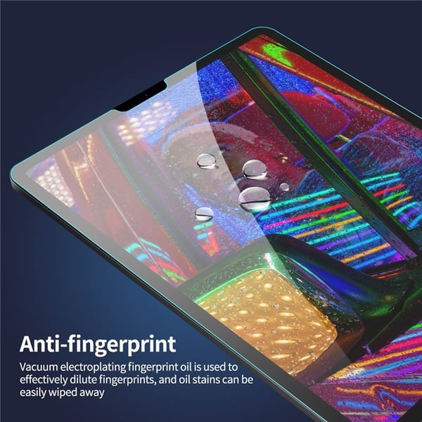 SKALO iPad 10.9 (2022) ENKAY HAT PRINCE Privacy Hærdet Glas - Sort