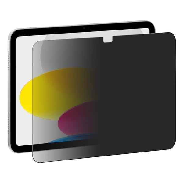 SKALO iPad 10.9 (2022) ENKAY HAT PRINCE Privacy Karkaistu Lasi - Musta