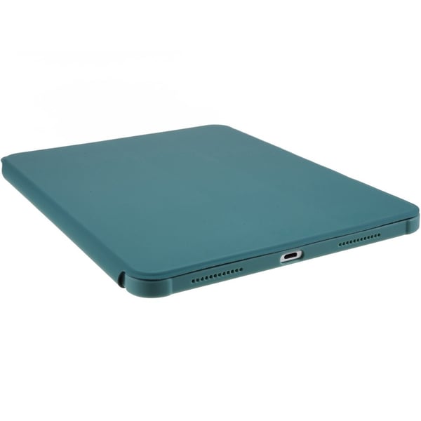 SKALO iPad Air 11 (2024) PU-læder Rotary Kickstand Cover - Grøn