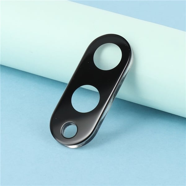 2-PAK SKALO Samsung S25 Edge 3D Kameralinse Beskyttelsesglas - Sort