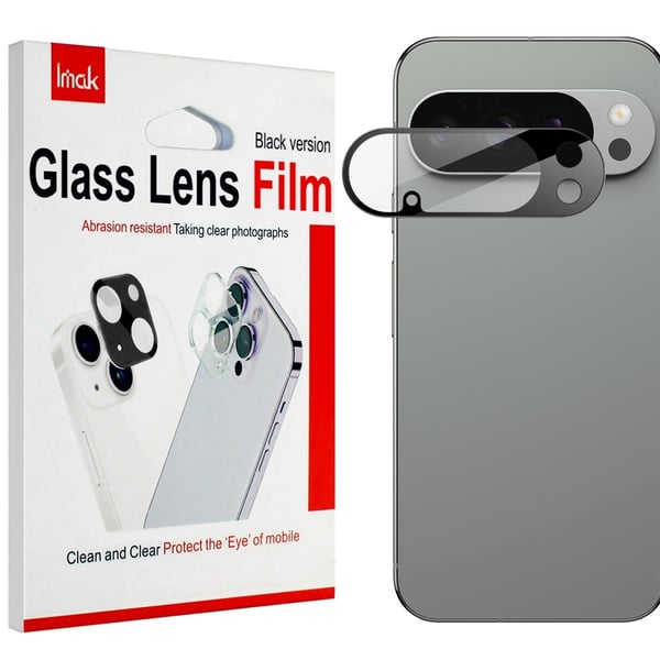 IMAK Google Pixel 10 Pro Kamerabeskyttelse af hærdet glas - Sort