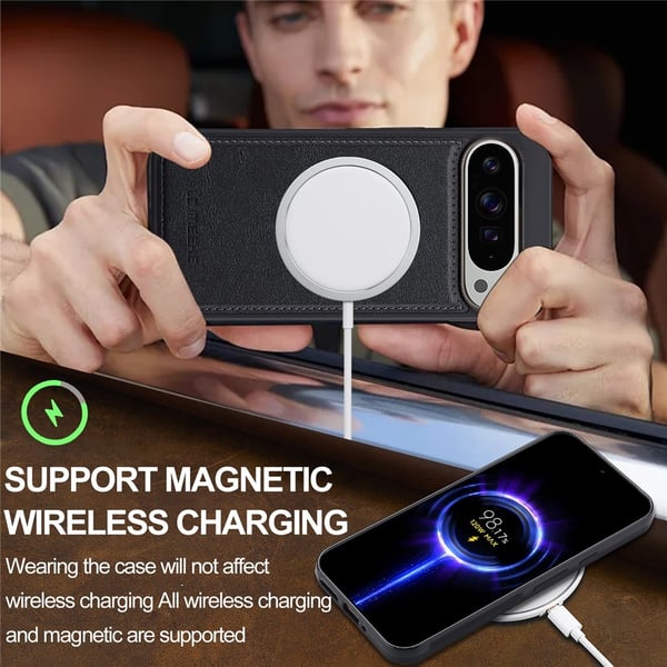 SKALO Google Pixel 10 LC.IMEEKE L3 Suojakuori - Musta