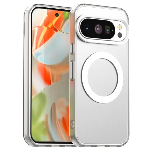 SKALO Google Pixel 10 Candy Series Frosted Hybrid Cover - Gennemsigtig