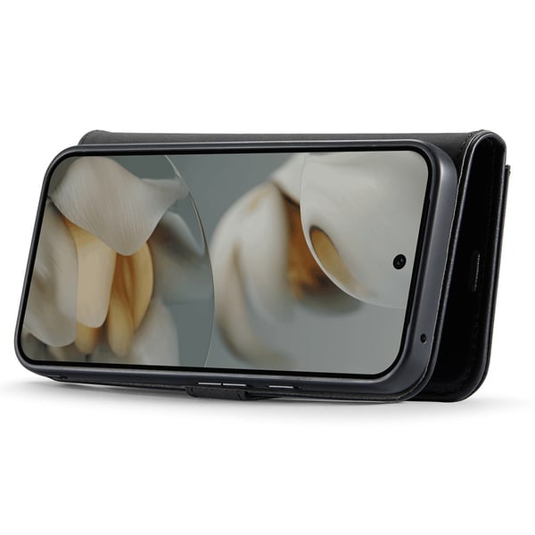DG MING Google Pixel 10 2-in-1 Magneetti Lompakkokotelo - Musta