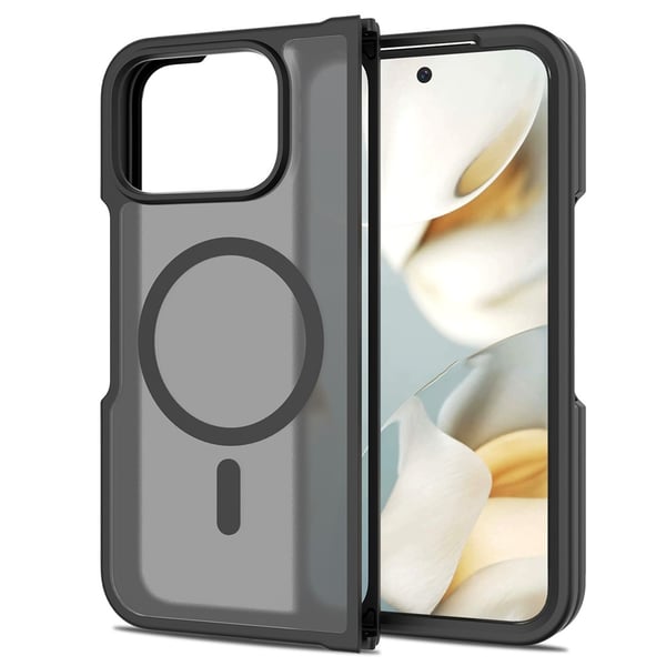 SKALO Google Pixel 10 Pro Fold Skin-touch Hybrid Cover - Sort