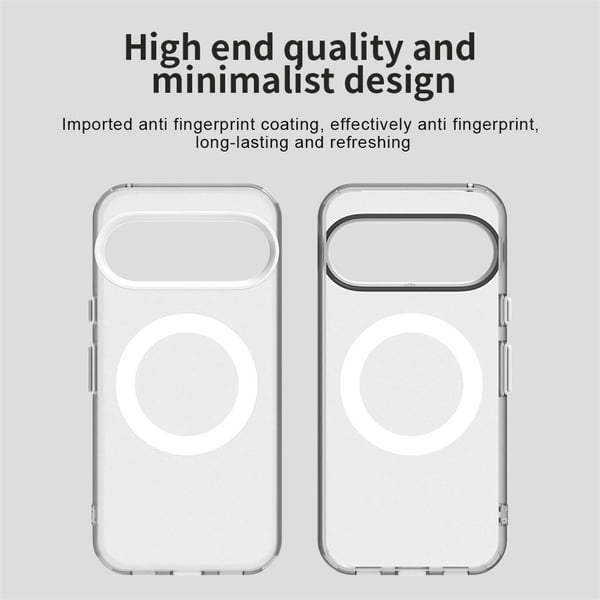 SKALO Google Pixel 10 Pro XL Candy Series Hybrid Cover - Gennemsigtig