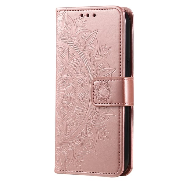 SKALO Google Pixel 10 Pro XL Mandala Lompakkokotelo - Ruusukulta