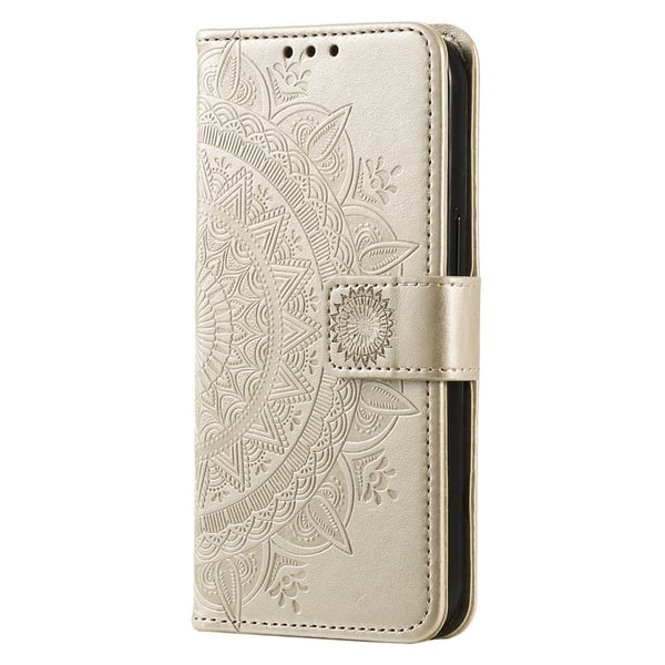 SKALO Google Pixel 10 Pro XL Mandala Flip Cover - Guld