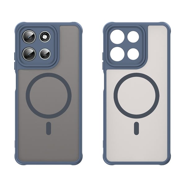 SKALO Motorola Moto G56 5G Mat Hybrid Cover - Blå