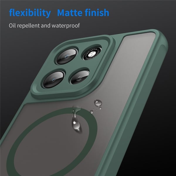 SKALO Motorola Moto G56 5G Mat Hybrid Cover - Grøn